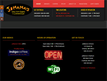 Tablet Screenshot of jomamascapecod.com